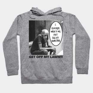 Punk Rock Get Off My Lawn Hoodie